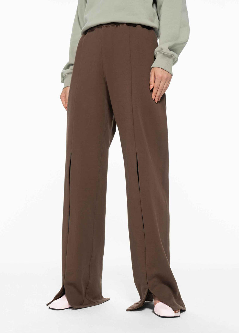 Pants / JNBY Loose Fit Fashion Cotton Casual Pants Brown