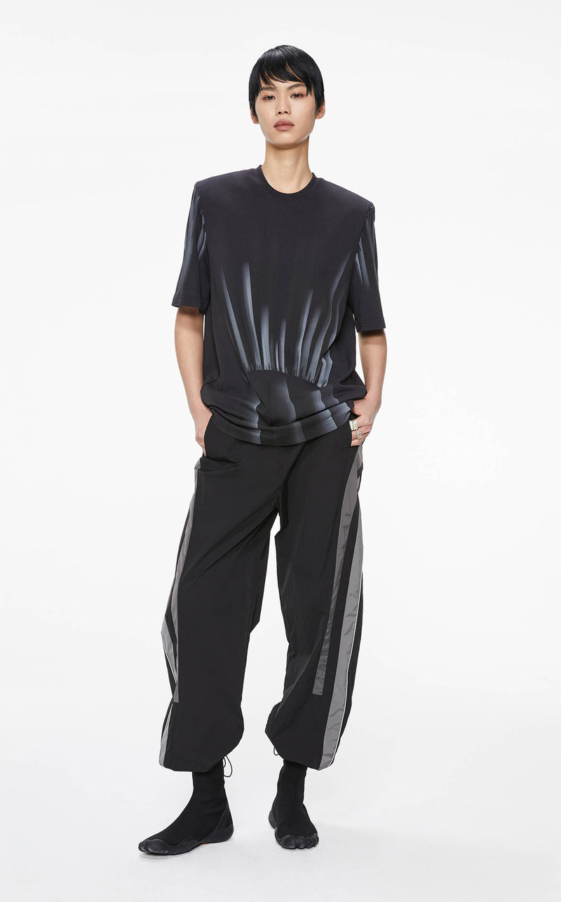T-Shirt / JNBY Oversize Printed Short Sleeve T-Shirt