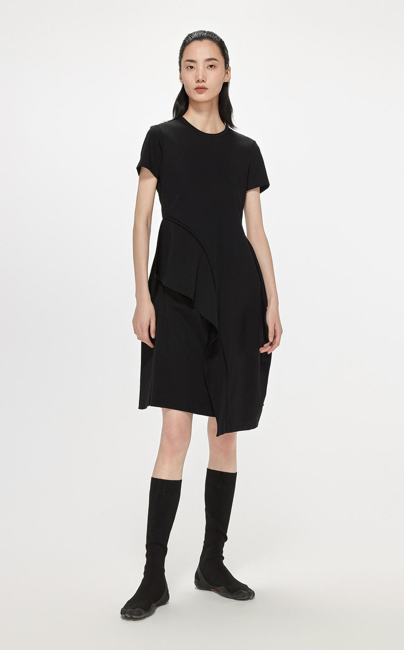Dresses / JNBY Short Sleeve Casual Dress Black