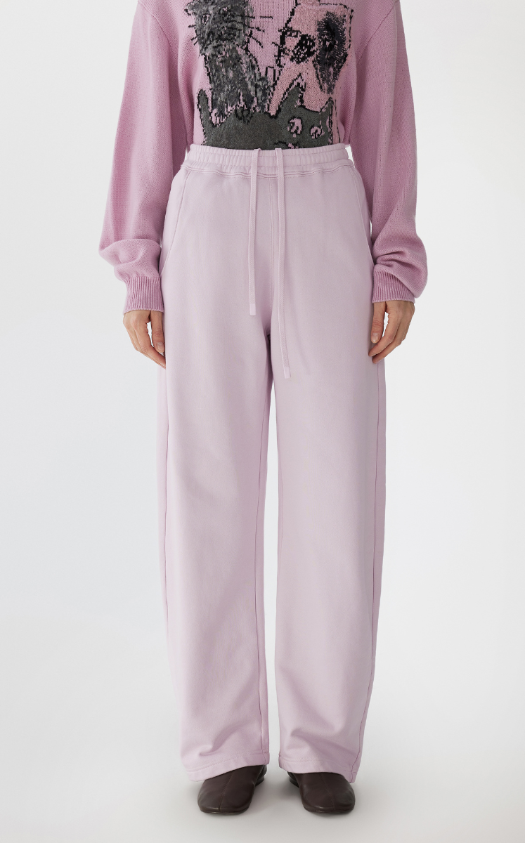 Pants / JNBY Drawstring Banana Fit Cotton Terry Pants