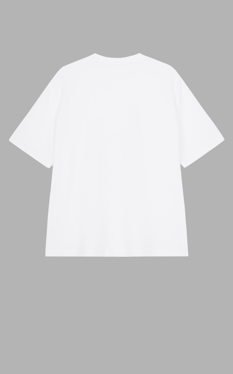T-shirt / JNBY Cotton-Hemp Relaxed Fit Snake Graphic T-Shirt