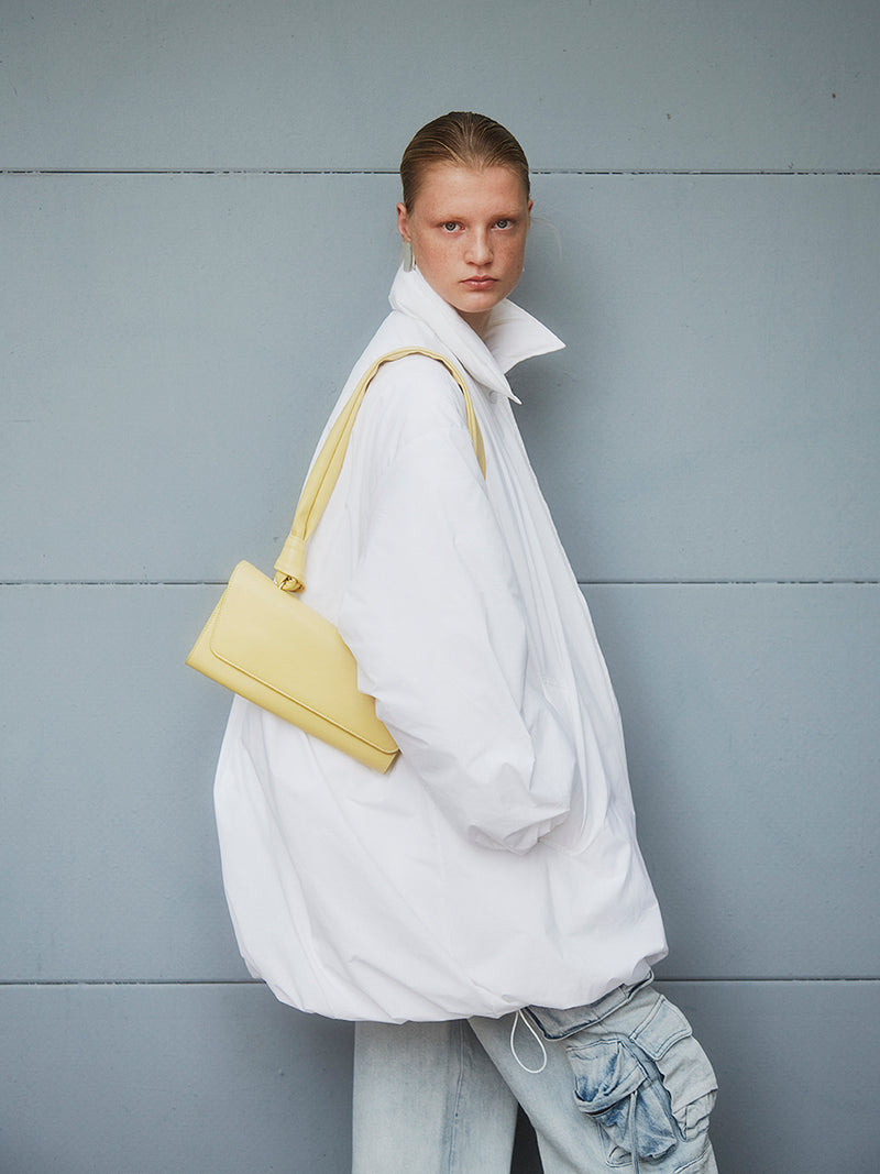 Coat / JNBY Oversize Bud-design Mid-length Down Coat