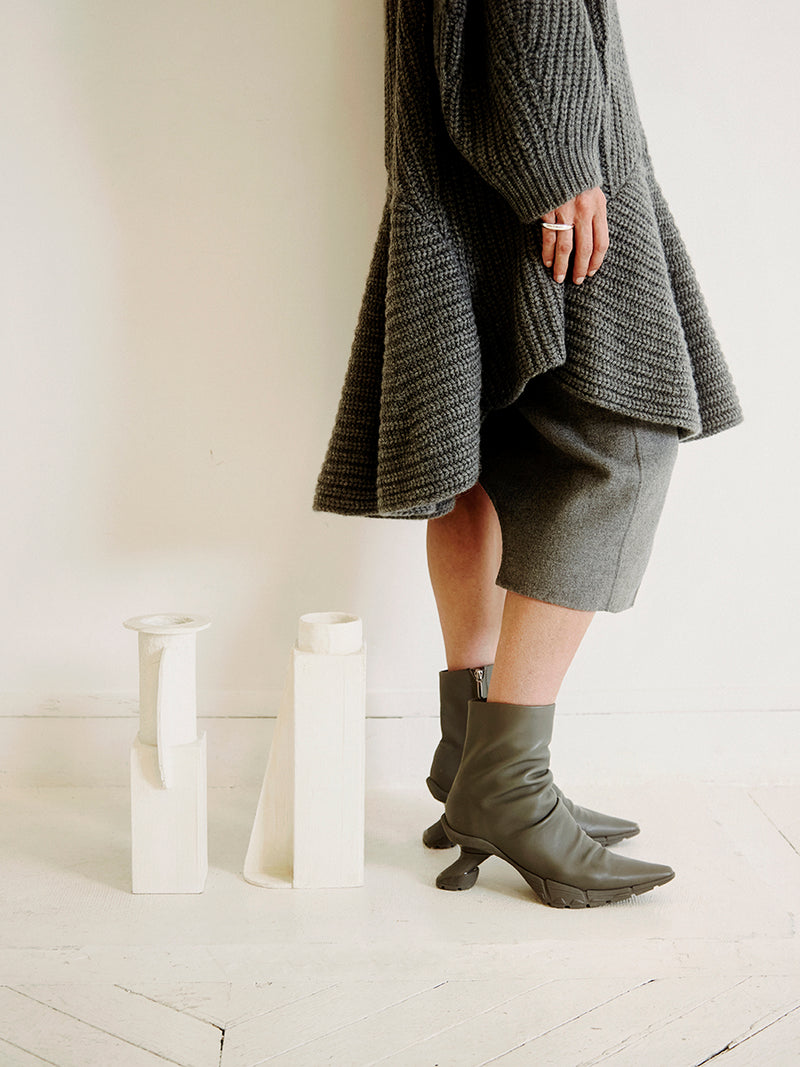 Dress / JNBY Oversize Crew Neck Wool Sweater Dress