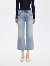 Jeans / JNBY Turkish Stretch Flare Cropped Denim