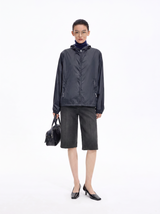 Jacket / JNBY Water-Repellent Nylon Hooded Jacket