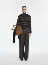 Sweater / JNBY Yak Wool Blend Cropped Cardigan