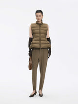 Vest / JNBY White Duck Down Nylon Puffer Vest