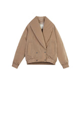 Jacket / JNBY T-Silhouette Short Down Puffer with Shawl Collar