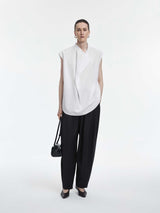 Pants / JNBY Wool Blend Oversized Balloon Trousers
