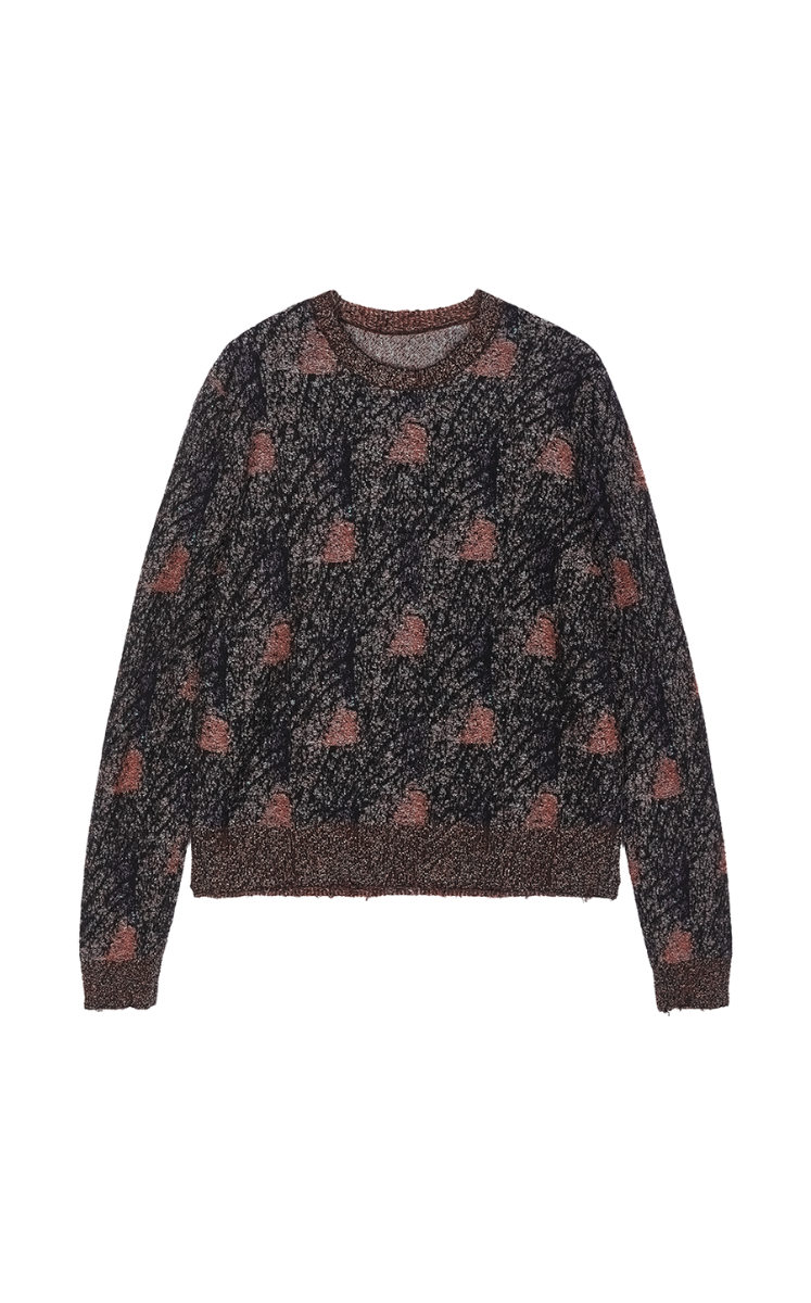 Sweater / JNBY Patterned Long-Sleeve Sweater