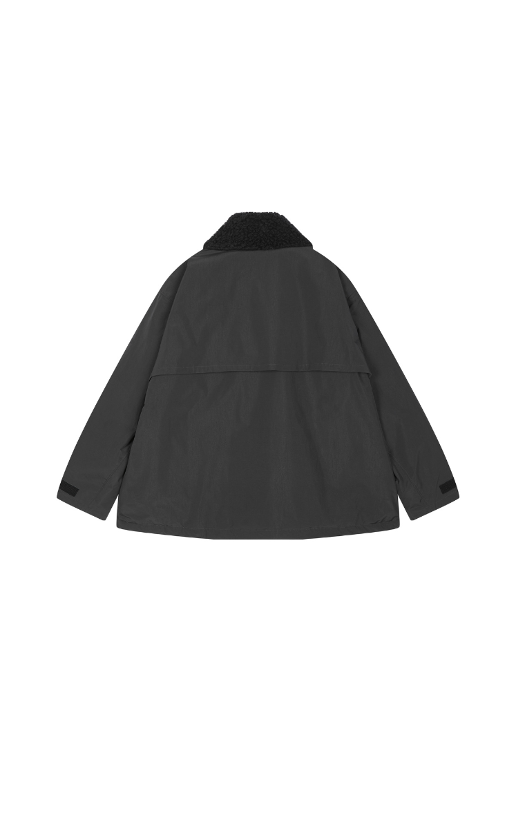 Down Coat / JNBY Oversized Faux-Fur Collar Down Coat