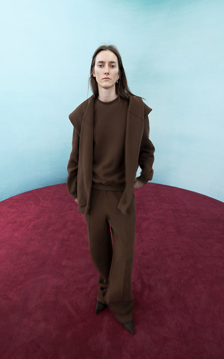 Sweatshirt / JNBY Oversized Cotton Pullover