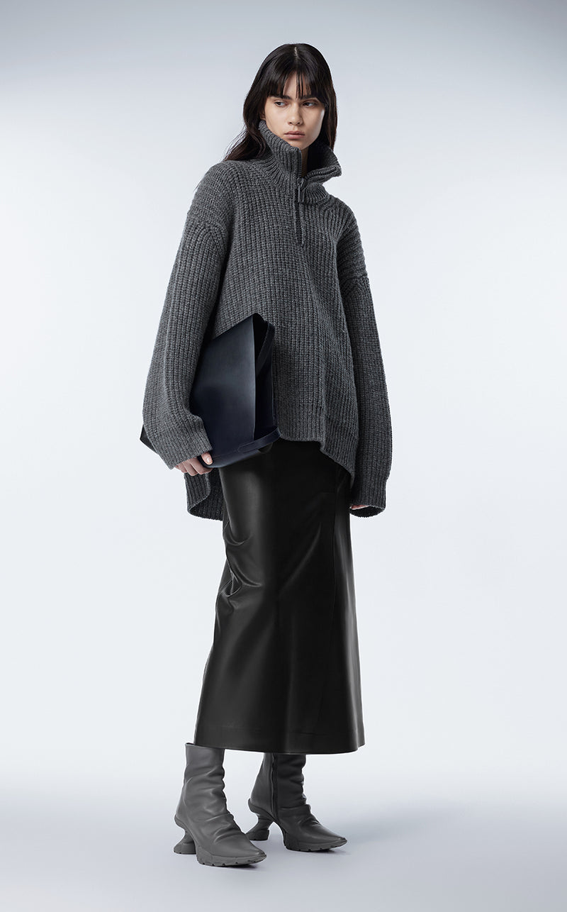 Shoes / JNBY Wool Leather Ankle Boots