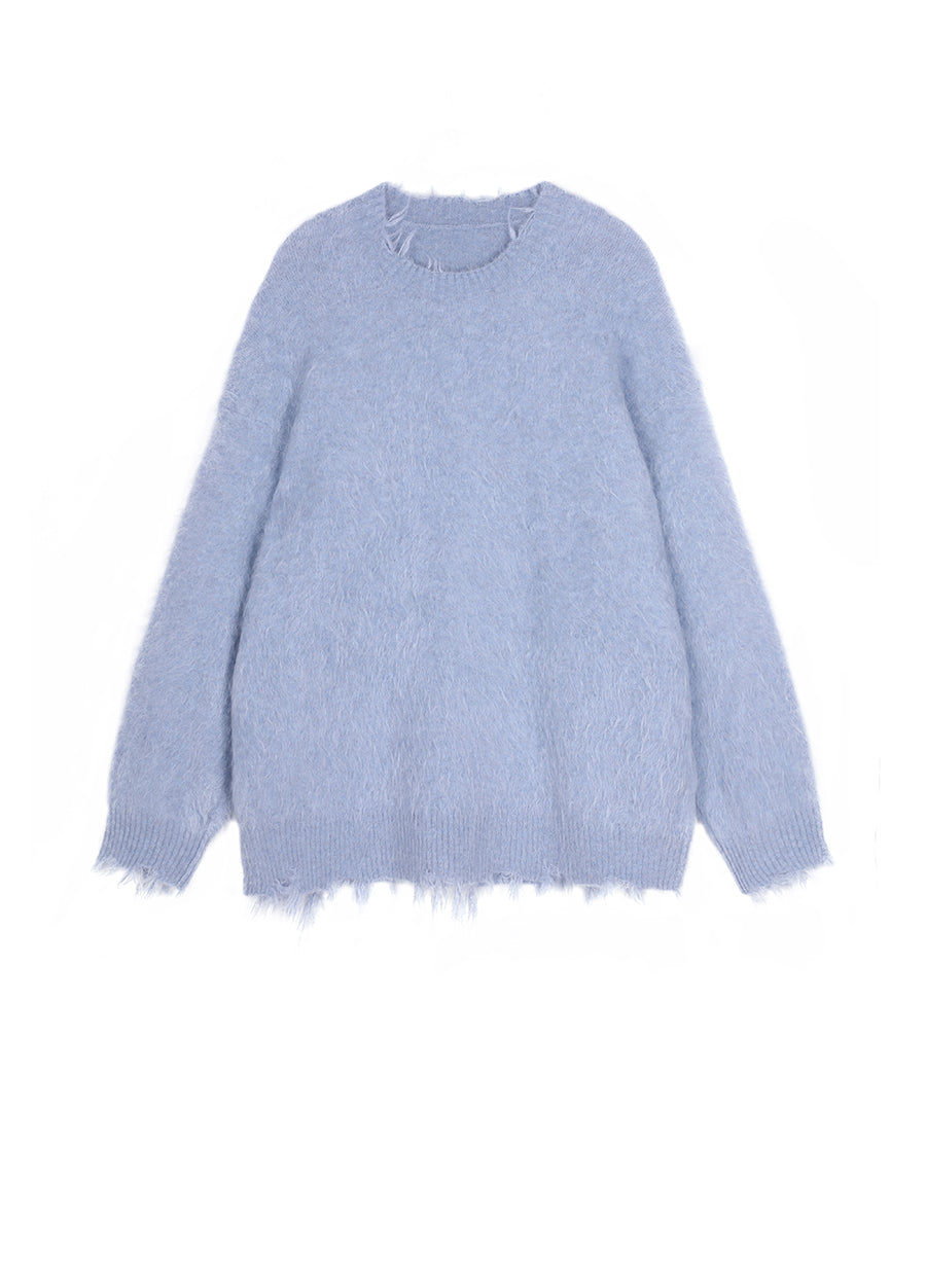 Sweater / JNBY Oversize Alpaca Wool Sweater LightSteelBlue