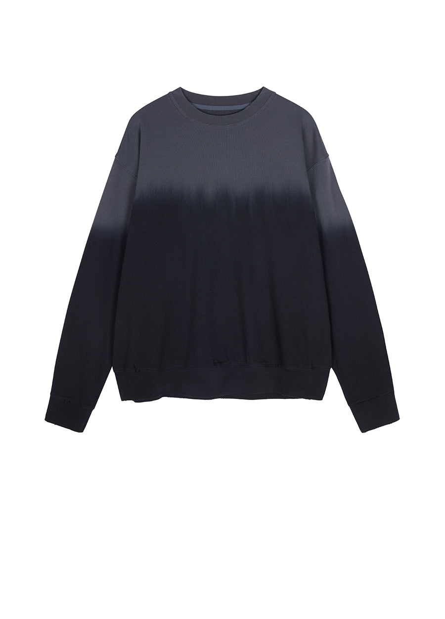 Sweatshirt / JNBY Oversized Crewneck Color-contrast Sweatshirt Black