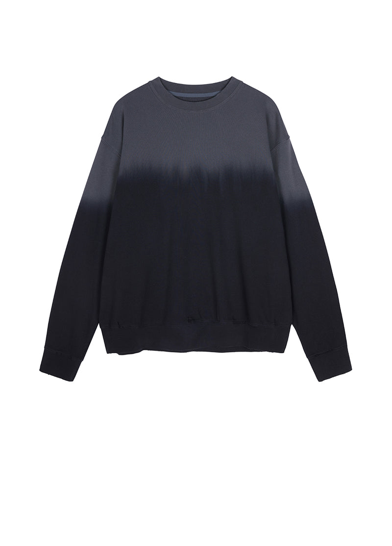 Sweatshirt / JNBY Oversized Crewneck Color-contrast Sweatshirt Black