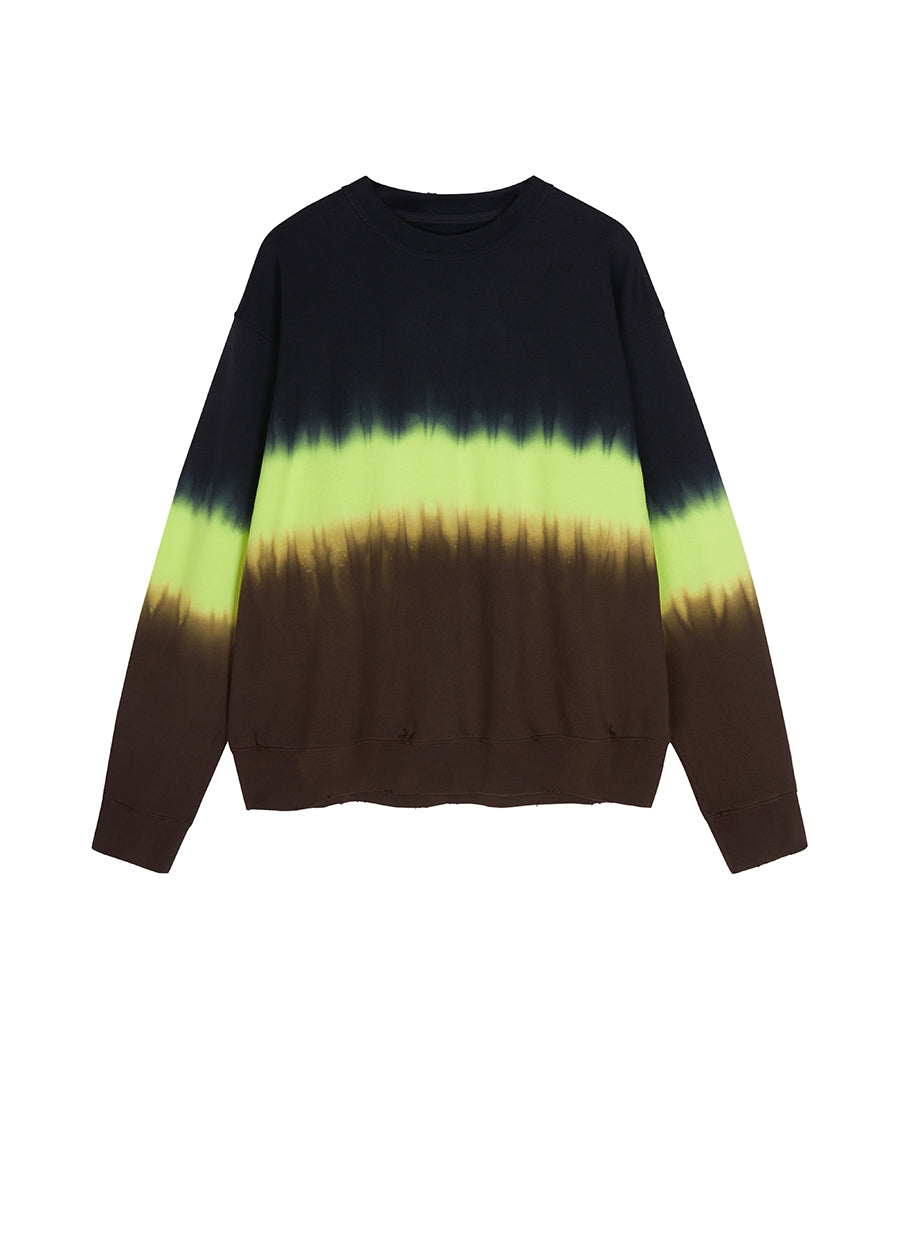 Sweatshirt / JNBY Oversized Crewneck Color-contrast Sweatshirt Brown