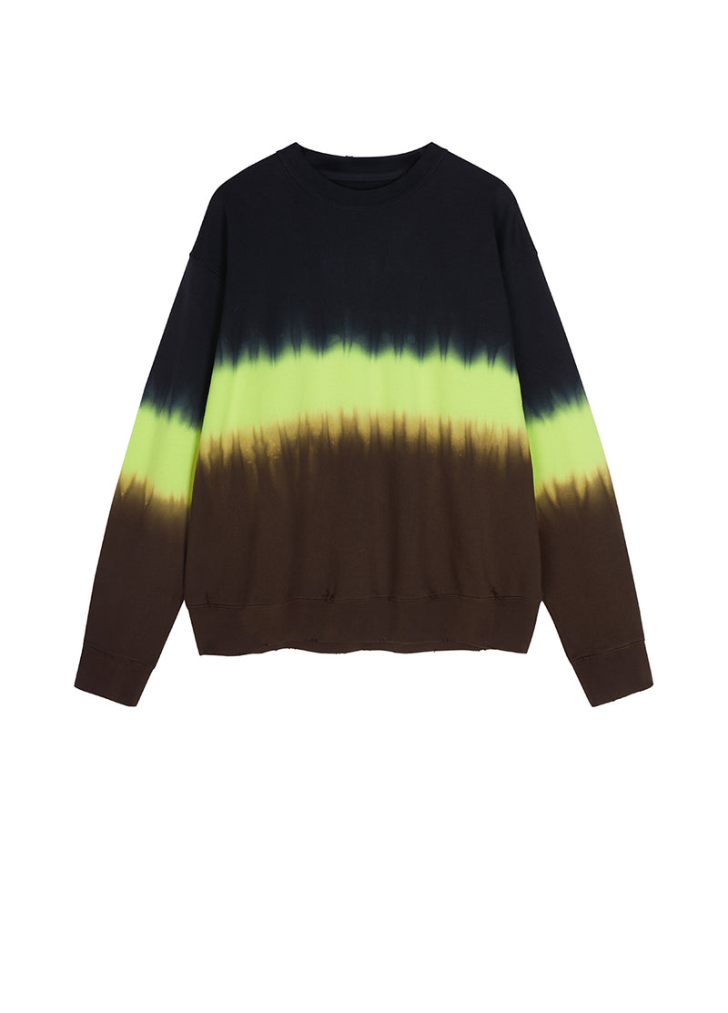 Sweatshirt / JNBY Oversized Crewneck Color-contrast Sweatshirt Brown