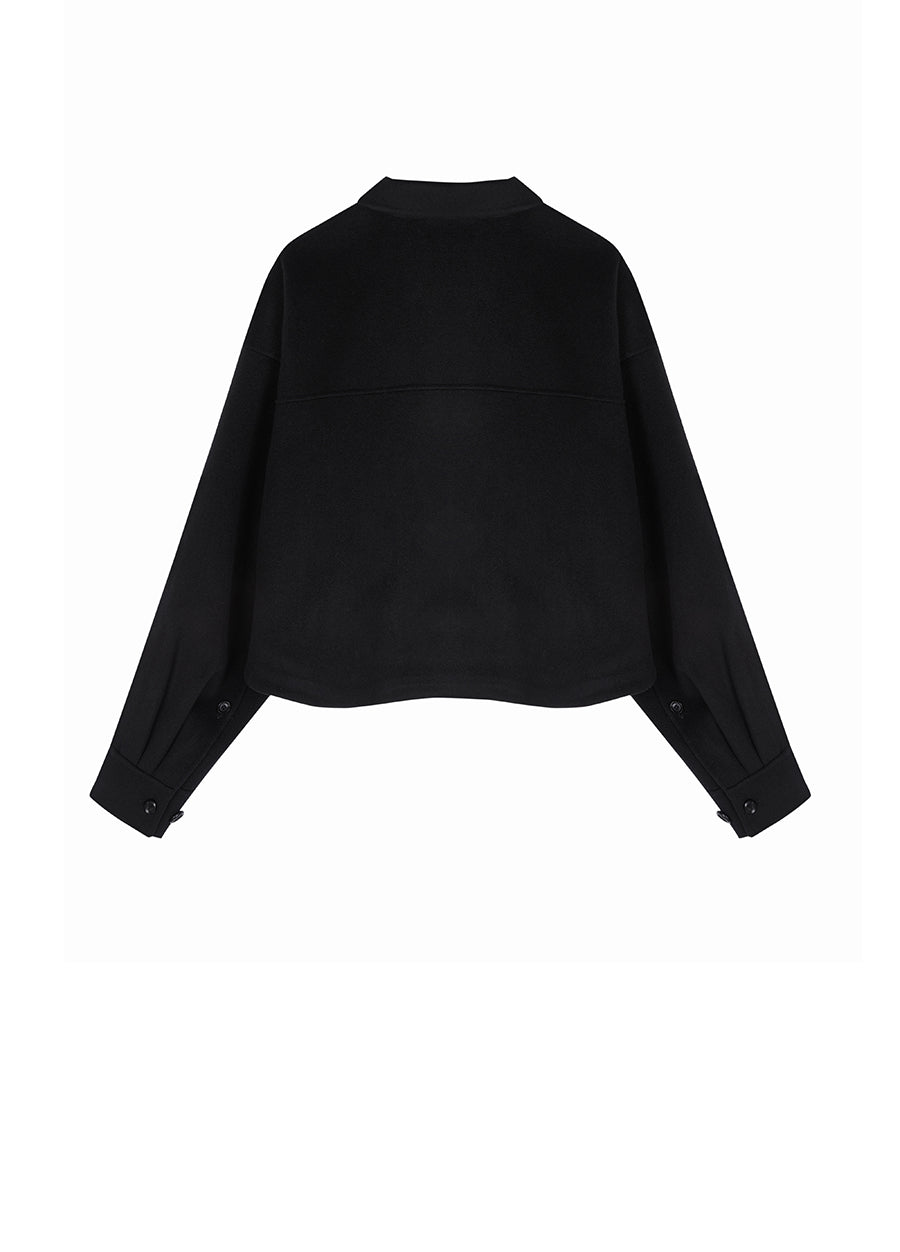 Coat / JNBY   Wool-blend Cashmere Cropped Jacket