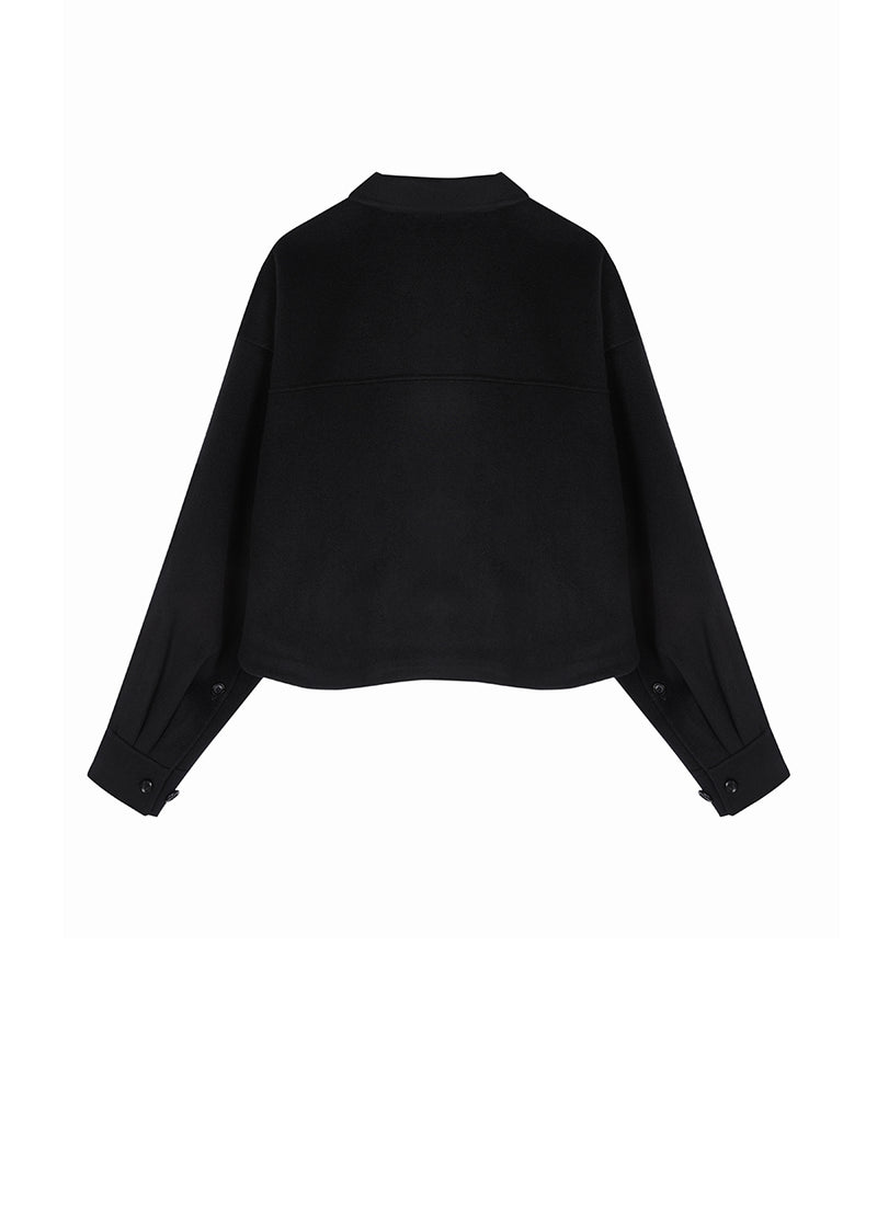 Coat / JNBY   Wool-blend Cashmere Cropped Jacket
