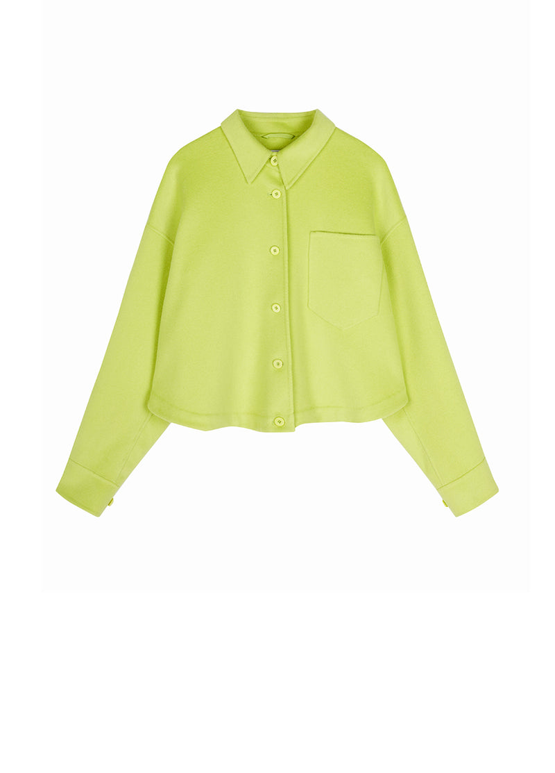 Coat / JNBY   Wool-blend Cashmere Cropped Jacket
