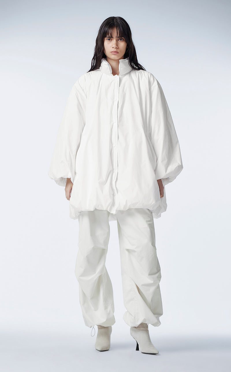 Coat / JNBY Oversize Bud-design Mid-length Down Coat