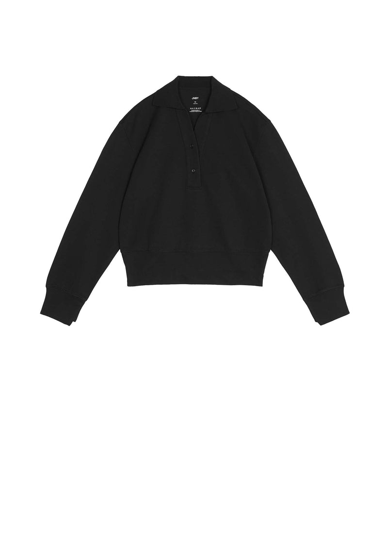 Sweater / JNBY Long Sleeve Pullover Sweater (100% Cotton) Black