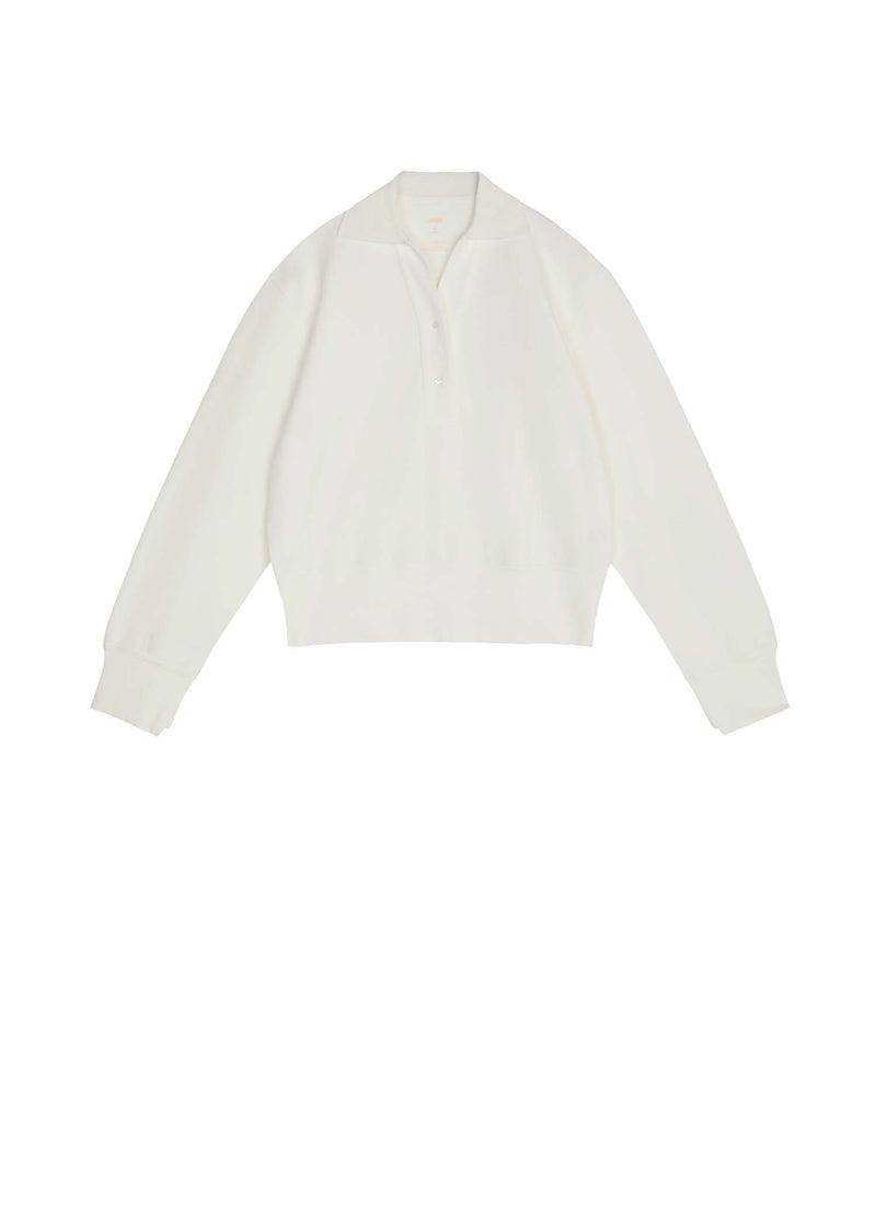 Sweater / JNBY Long Sleeve Pullover Sweater (100% Cotton) White