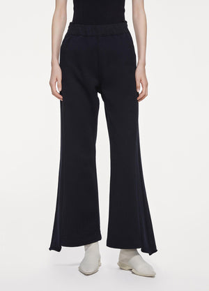 Pants / JNBY Elasticated Waist Patched Pants (100% Cotton) Black