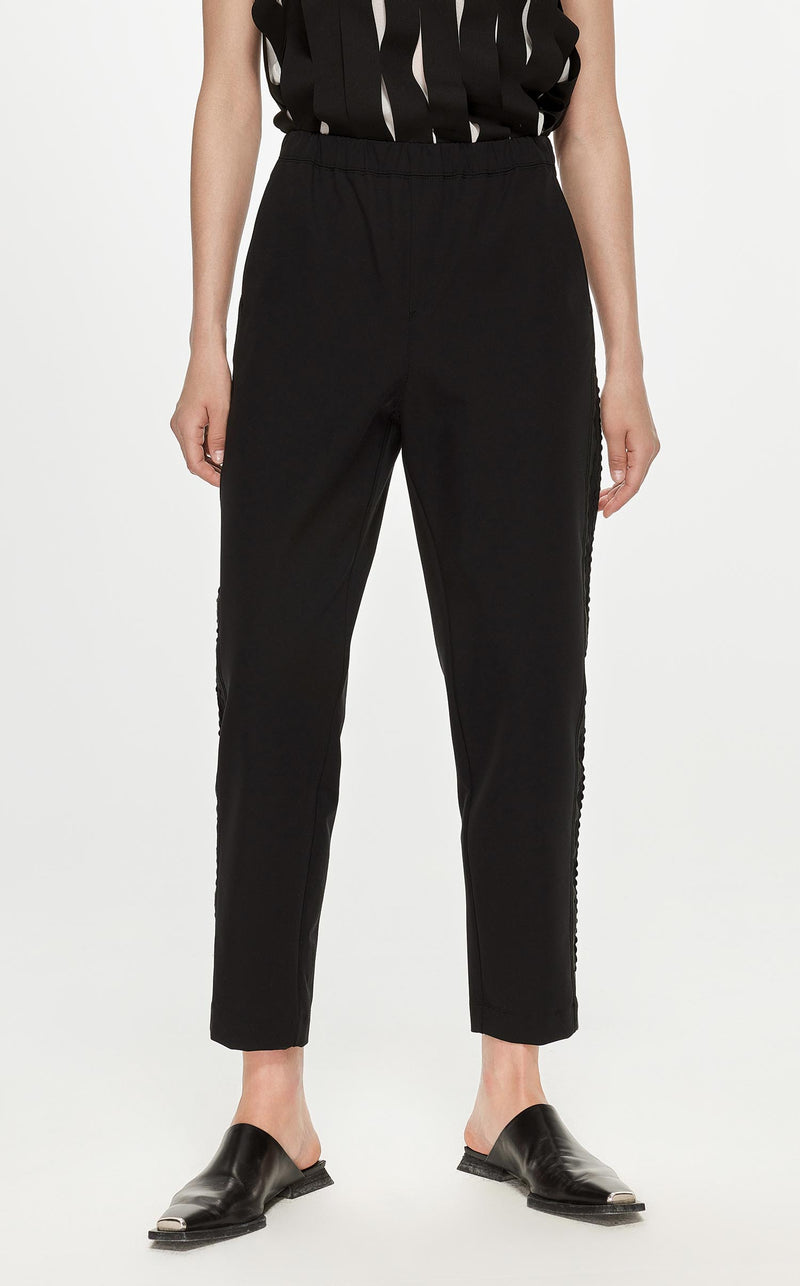 Pants / JNBY Elastic Waist Ankle Trousers Black