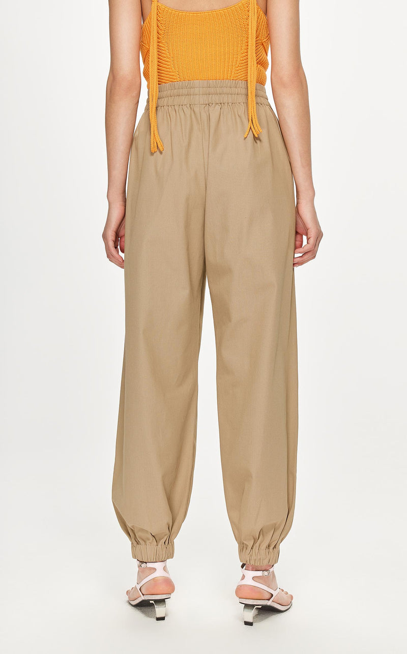 Pants / JNBY Loose Fit Solid Pants (100% Cotton)