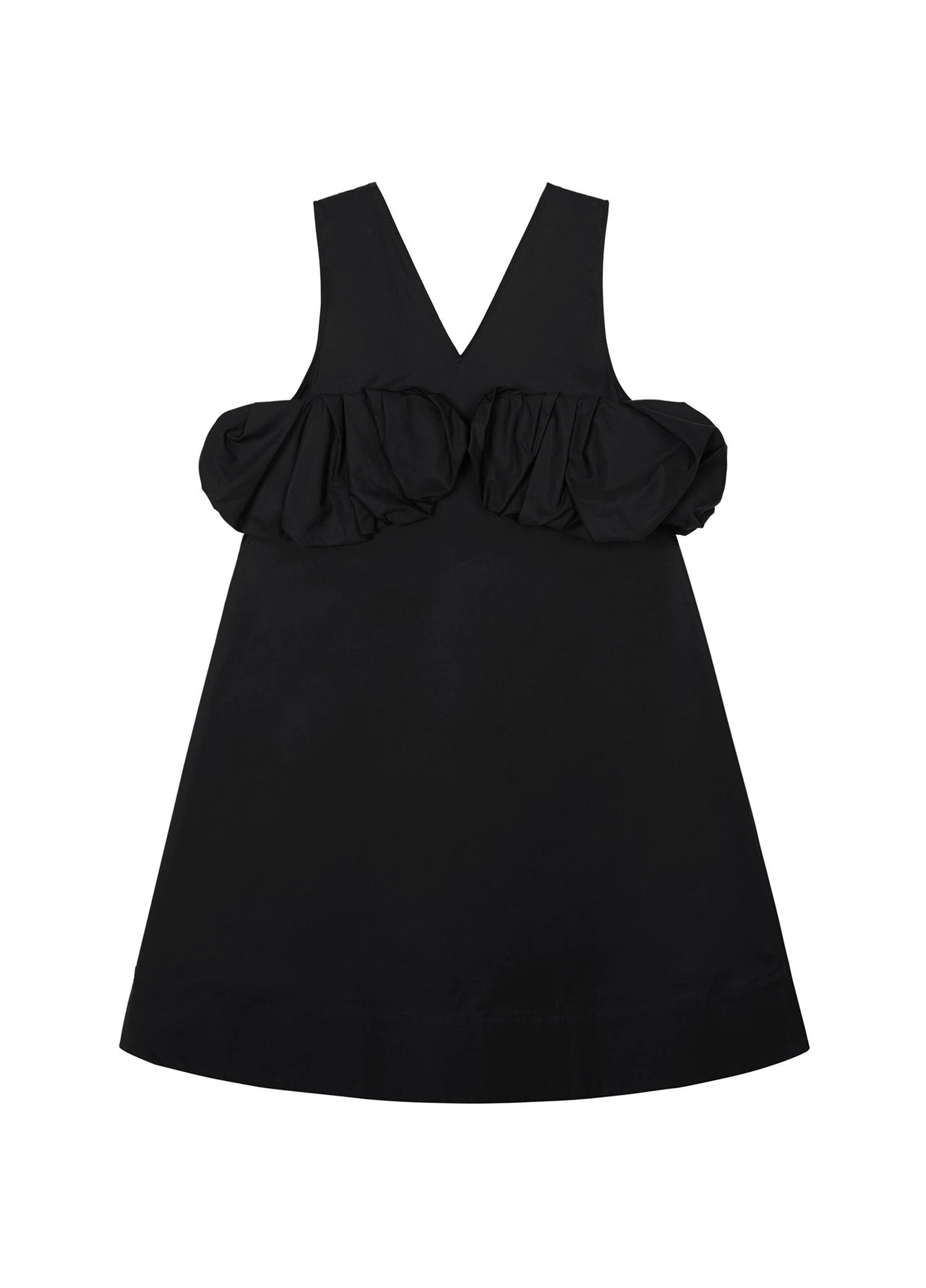 Dresses / JNBY Solid A-Line Sleeveless Dress (100% Cotton)