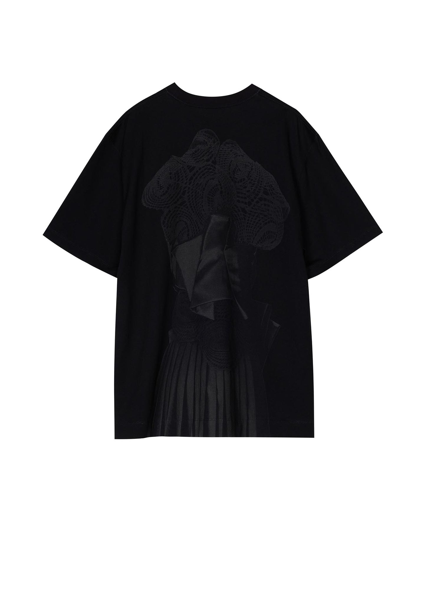 T-Shirt / JNBY Fabric-Print Short Sleeve T-Shirt (100% Cotton)