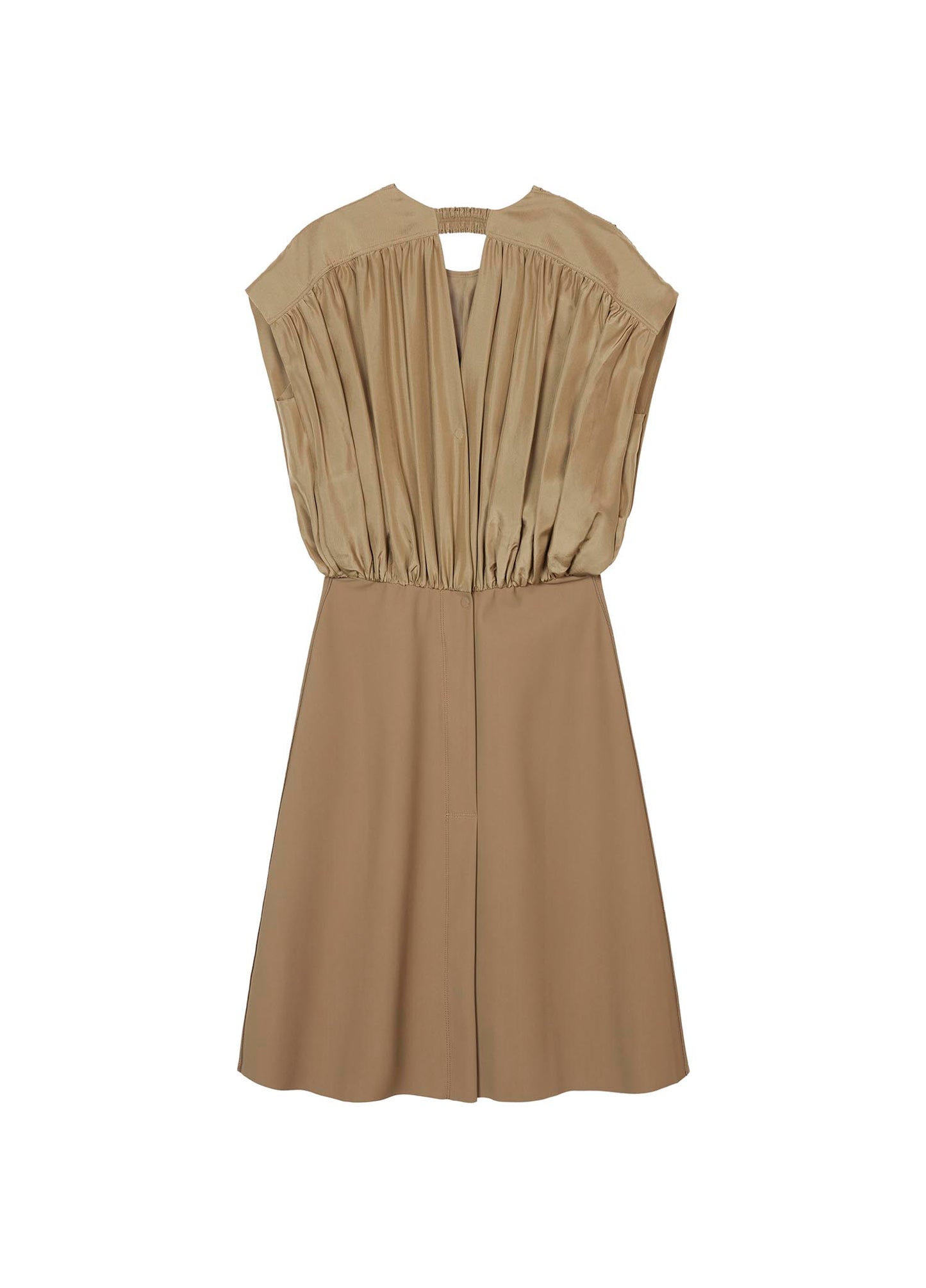 Dresses / JNBY Solid A-Line Sleeveless Dress