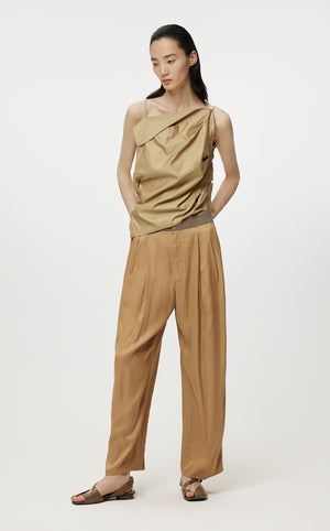 Vest / JNBY Pleated Sleeveless Irregular Suspenders£¨100% cotton£©