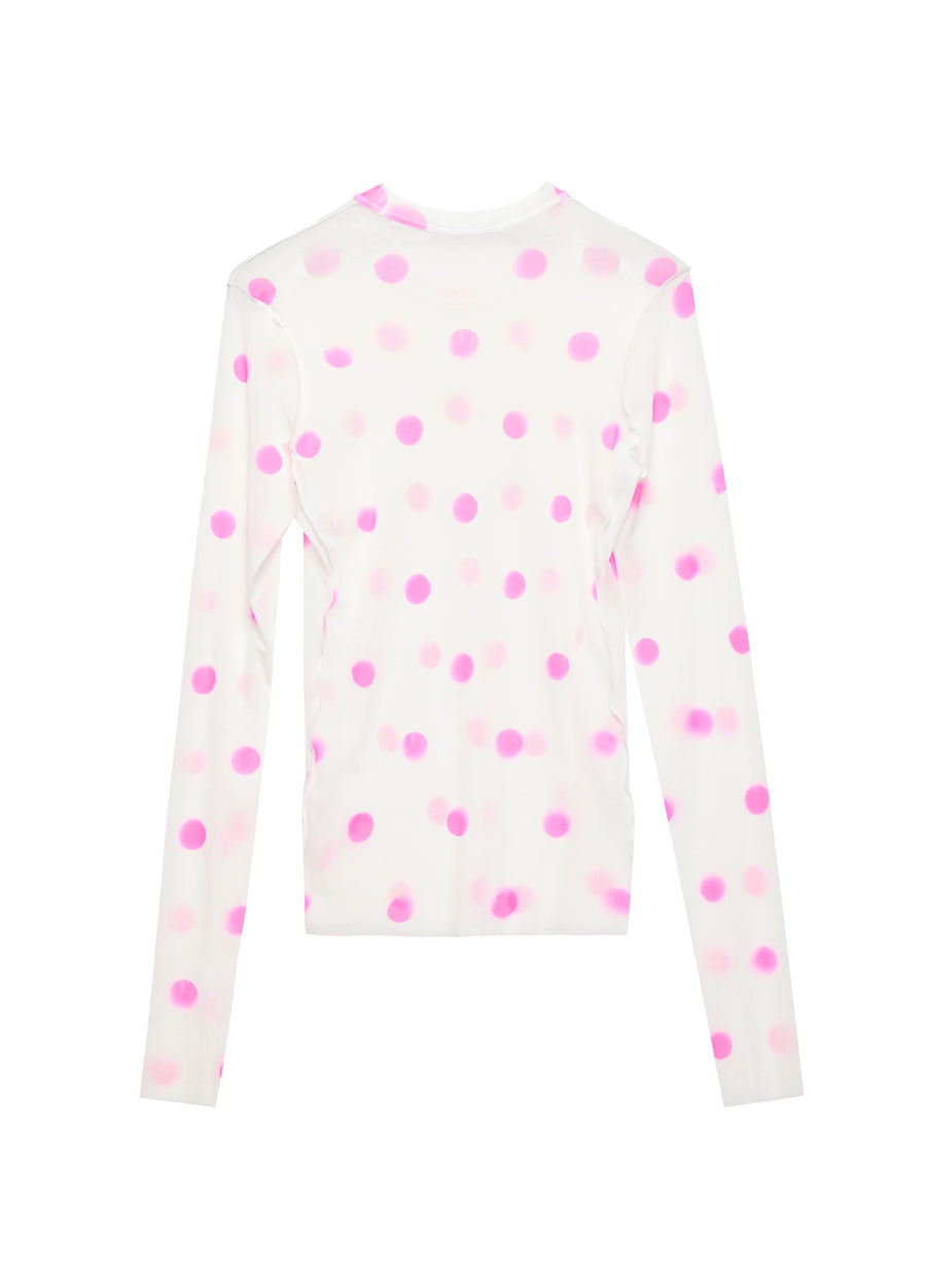 T-shirt / JNBY Polka dot Slim Fit T-shirt