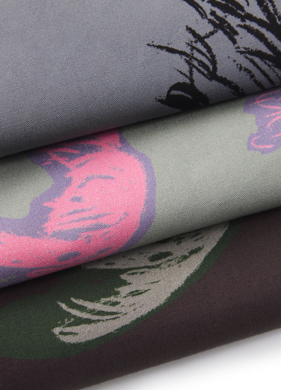 Shirt / JNBY Windblown Rabbit Cotton Oversize Print Shirt(100% cotton)