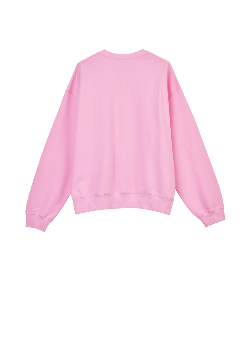 Sweatshirt / JNBY Windblown Rabbit Pattern Loose Fit Round Neck Long Sleeve Sweatshirt