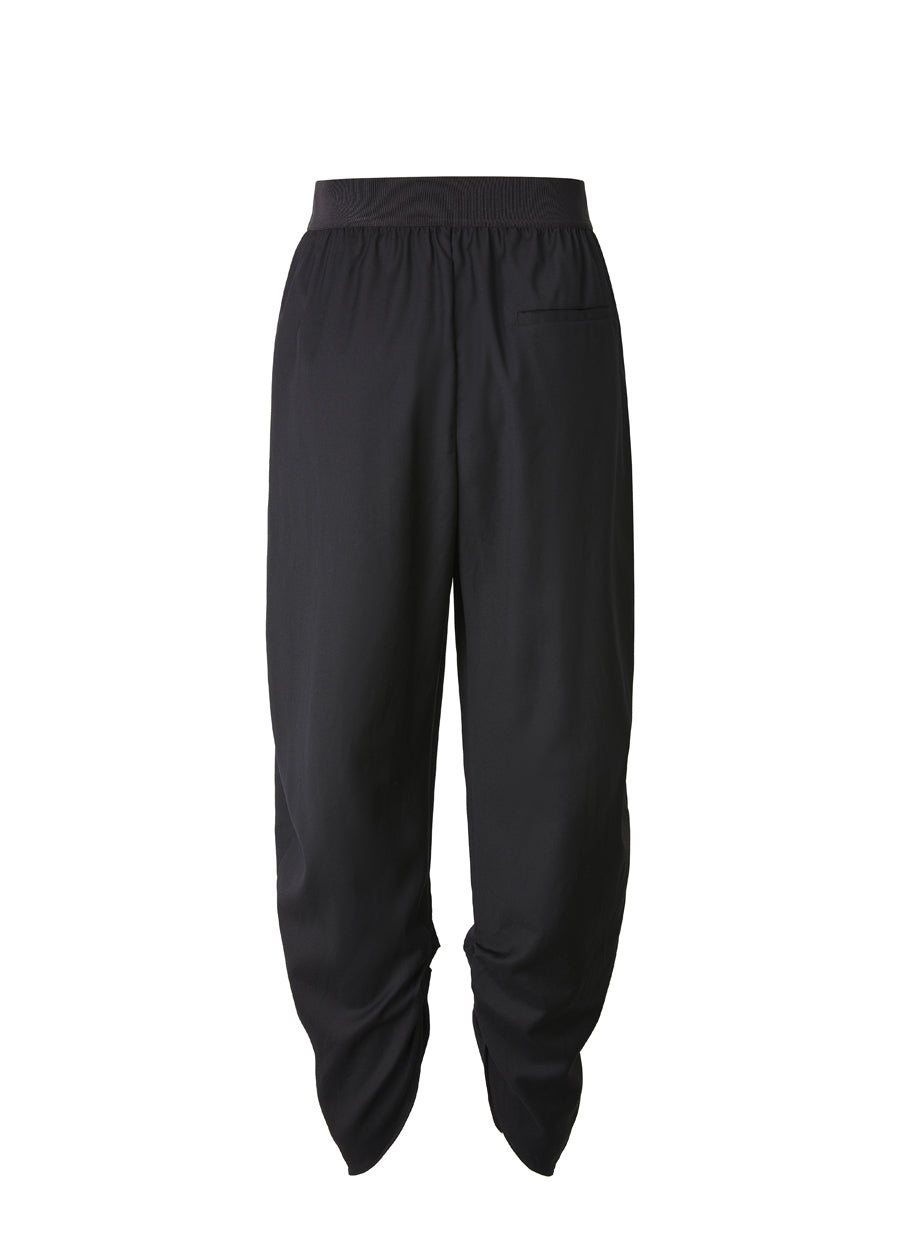Pants / JNBY Arc-Shaped Tapered Casual Pants(100% wool)