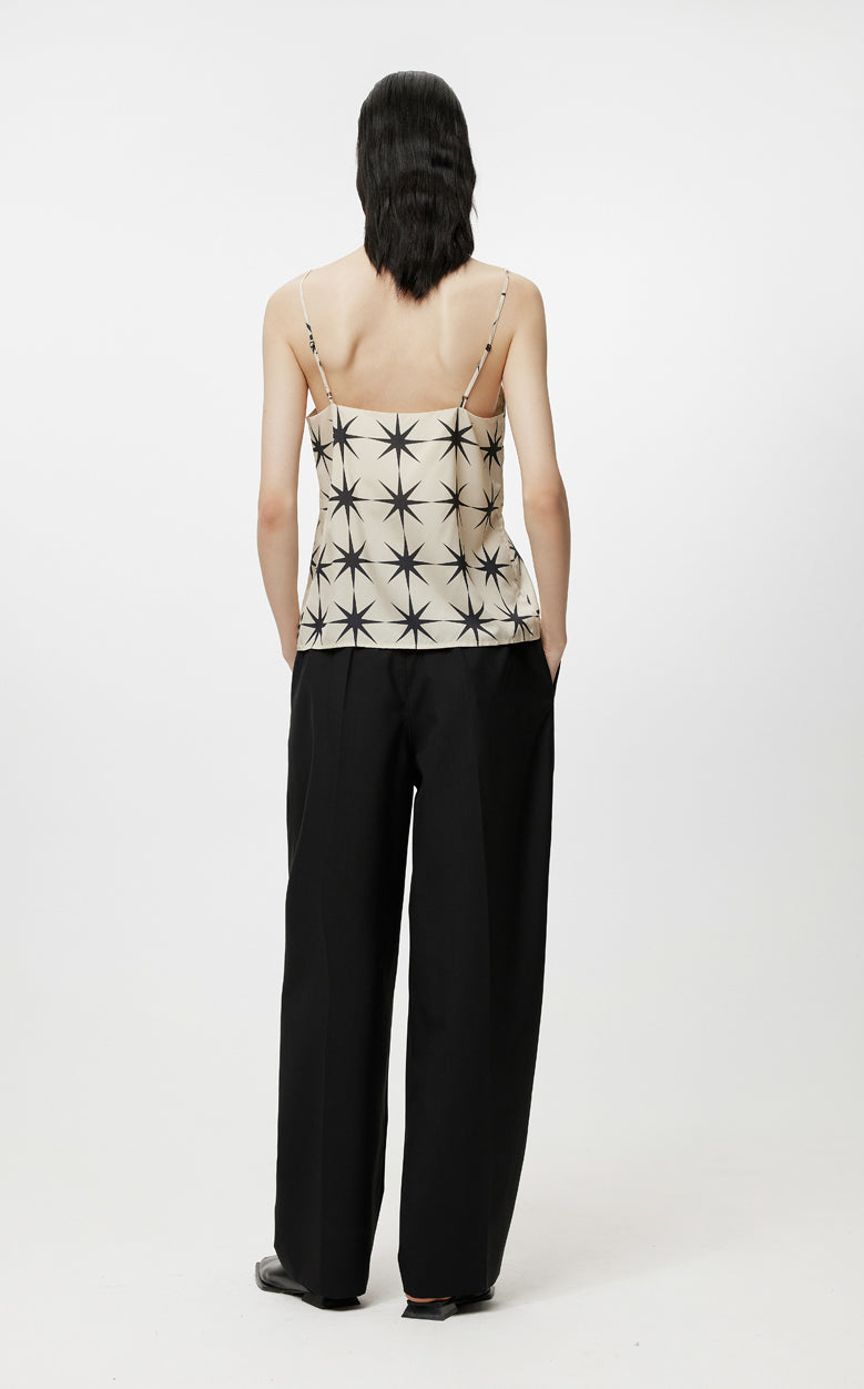 Pants / JNBY All-match Classic High-waist Straight-leg Loose Fit Pants