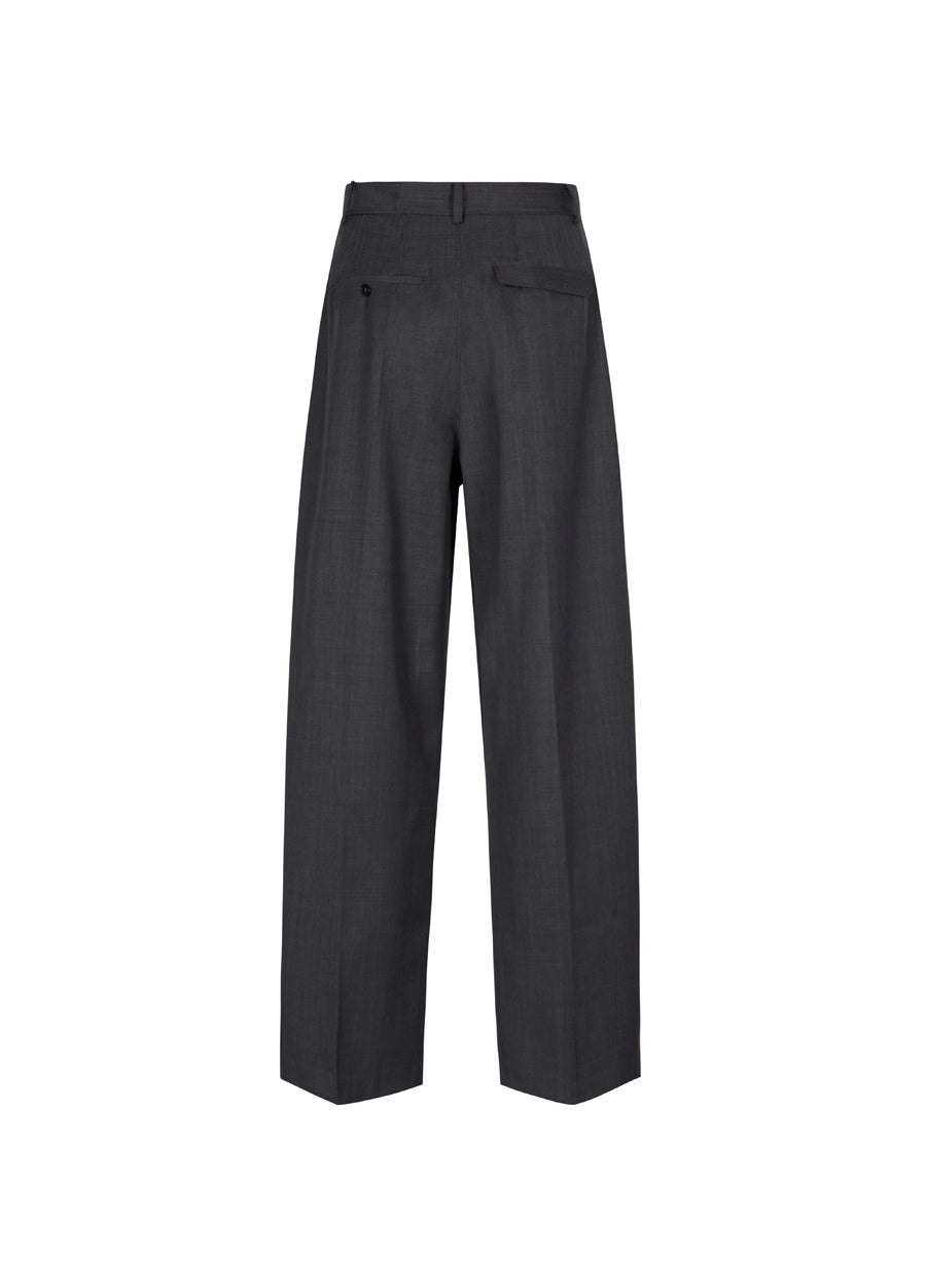 Pants / JNBY All-match Classic High-waist Straight-leg Loose Fit Pants