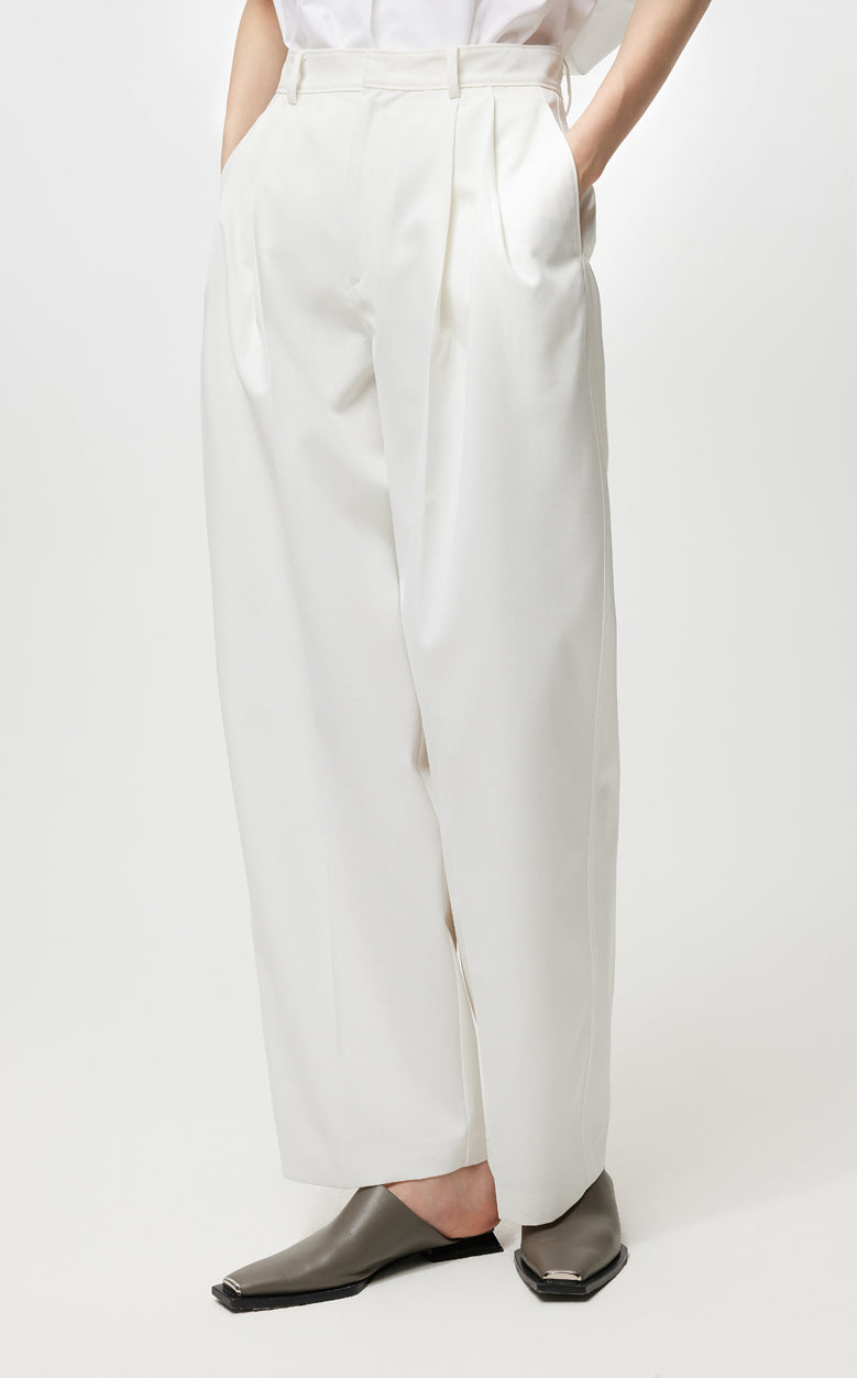 Pants / JNBY All-match Classic High-waist Straight-leg Loose Fit Pants