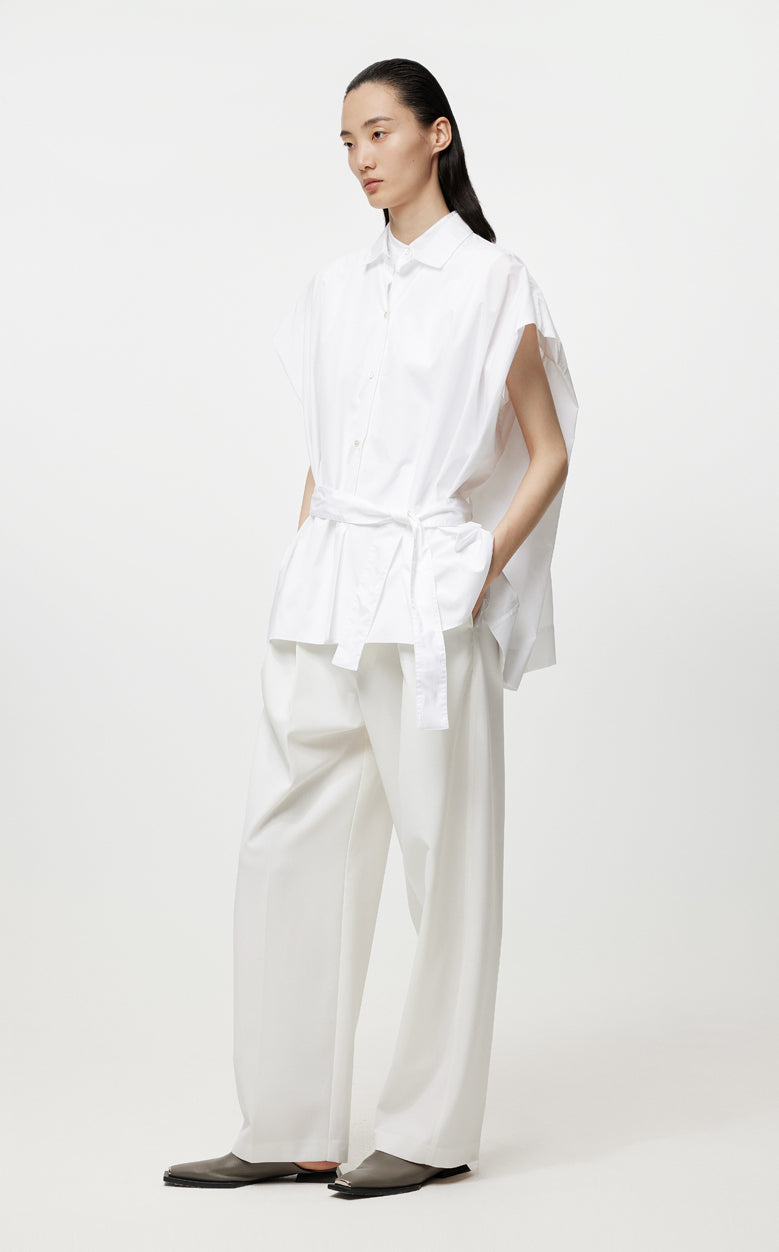 Pants / JNBY All-match Classic High-waist Straight-leg Loose Fit Pants