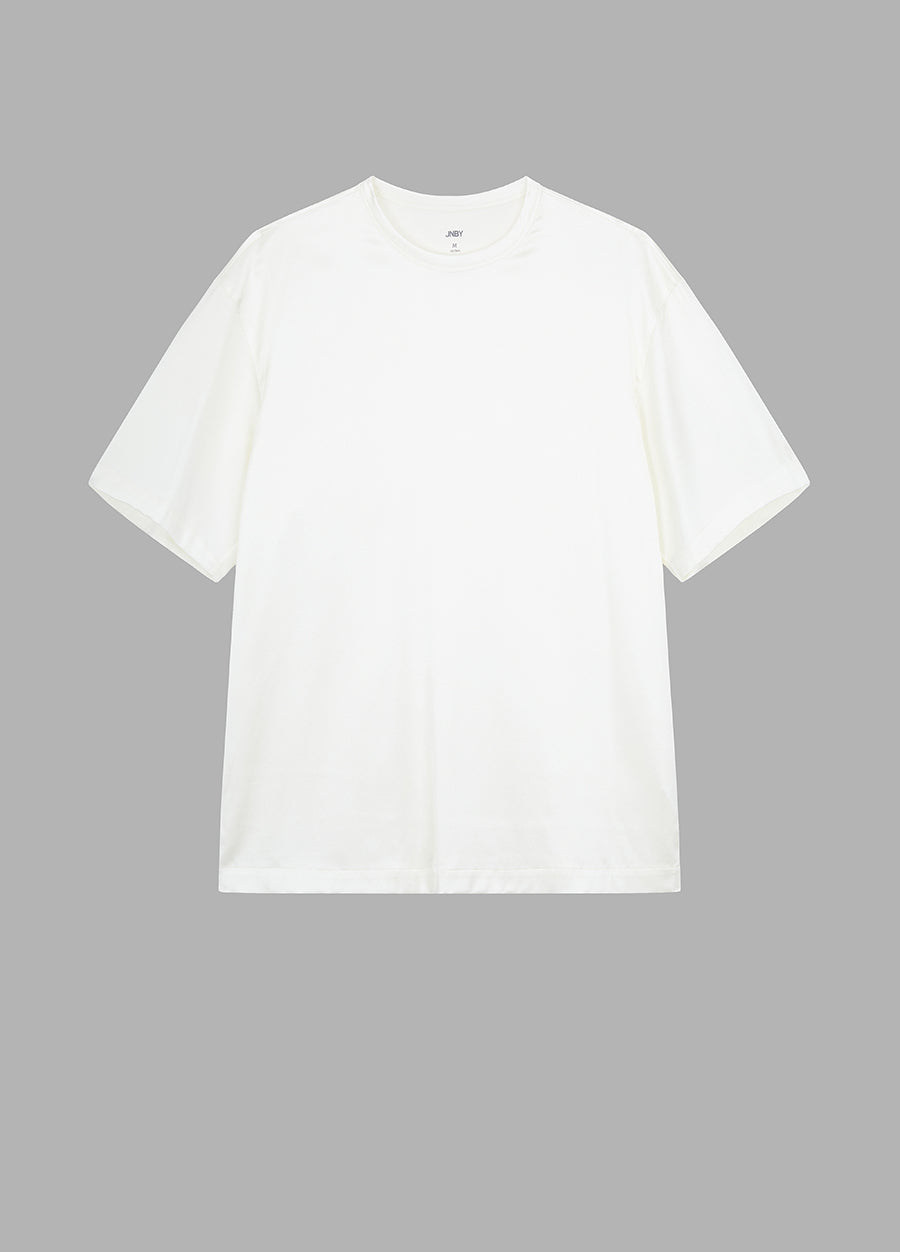 T-shirt / JNBY Silk Solid T-shirt White