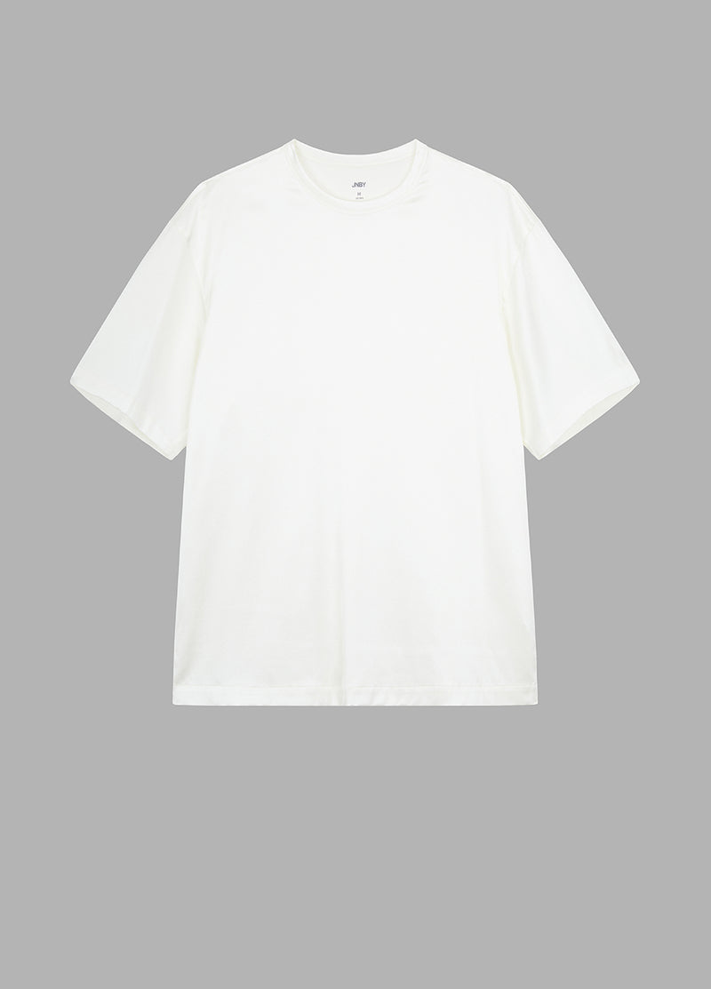 T-shirt / JNBY Silk Solid T-shirt White