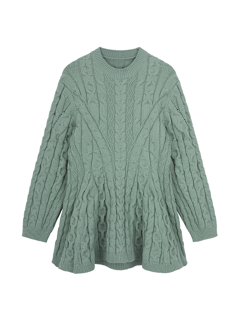 Sweater / JNBY Round Neck Sweater Green