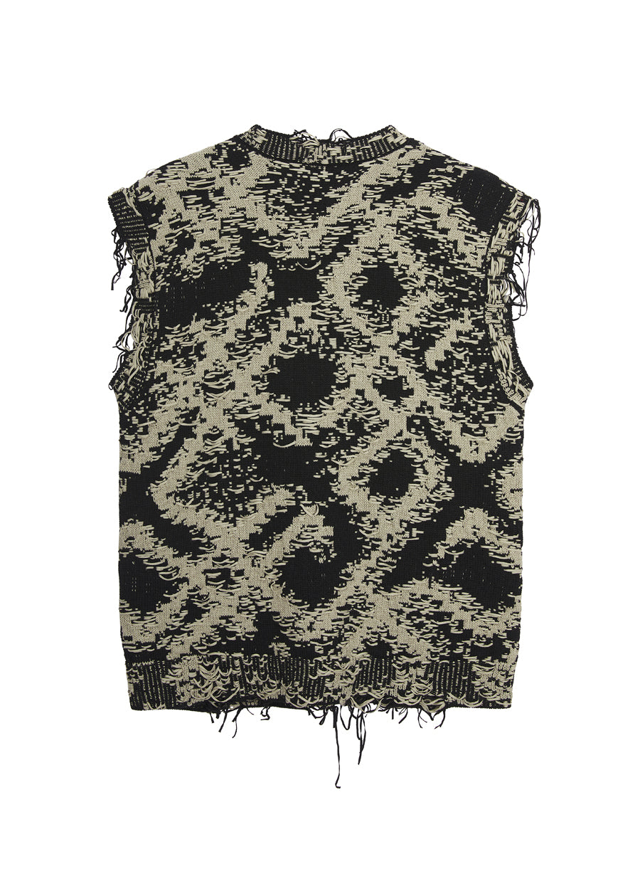 Vest / JNBY Round Neck Ramie Vest