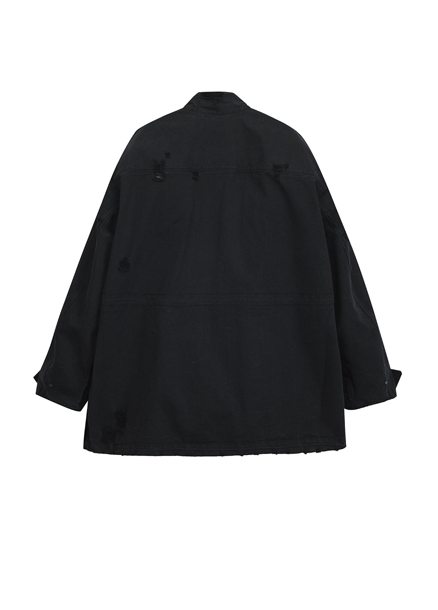 Coat / JNBY Cotton Trench Coat