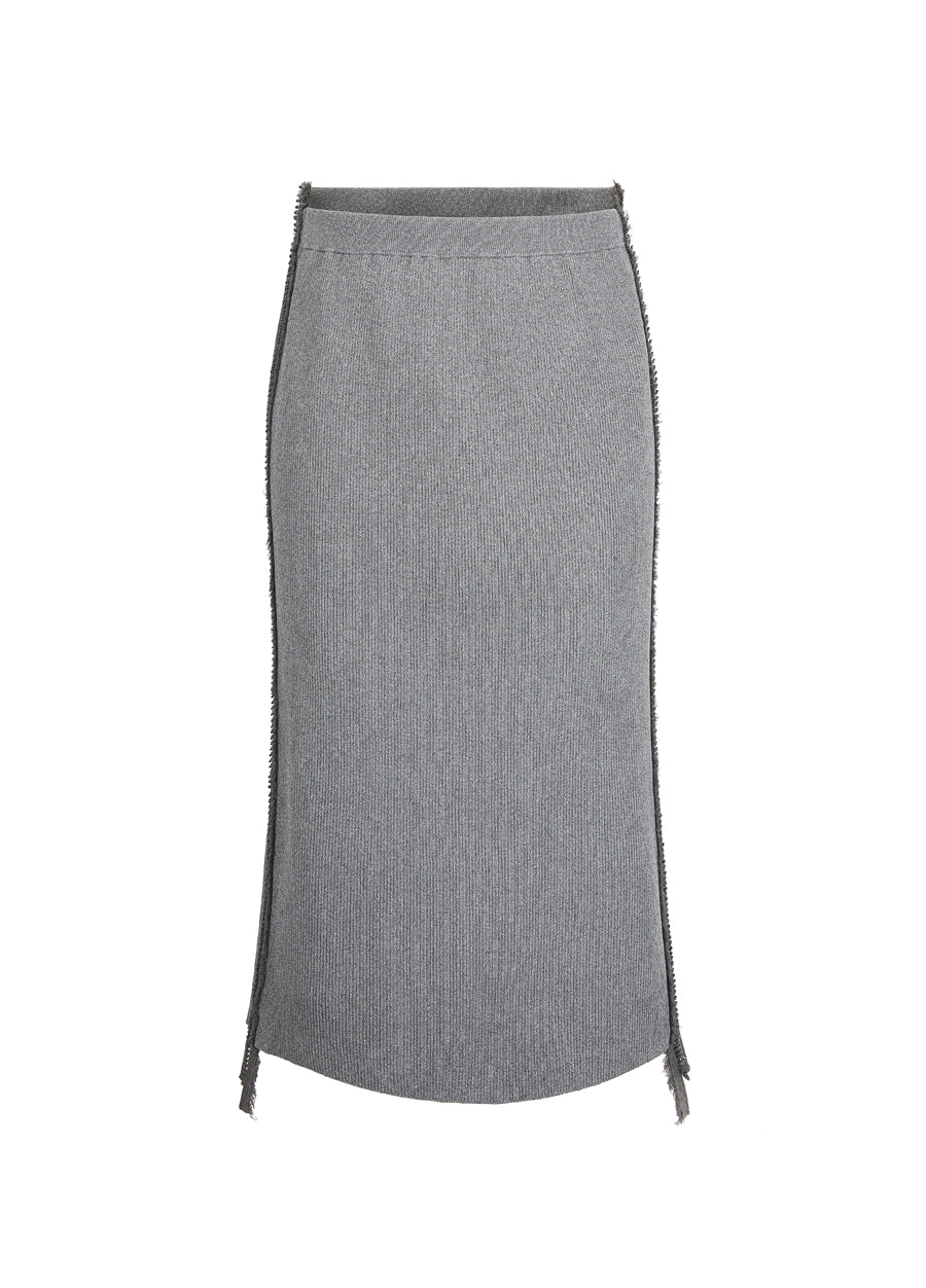 Skirt / JNBY H-Shaped Knitted Skirt Gray