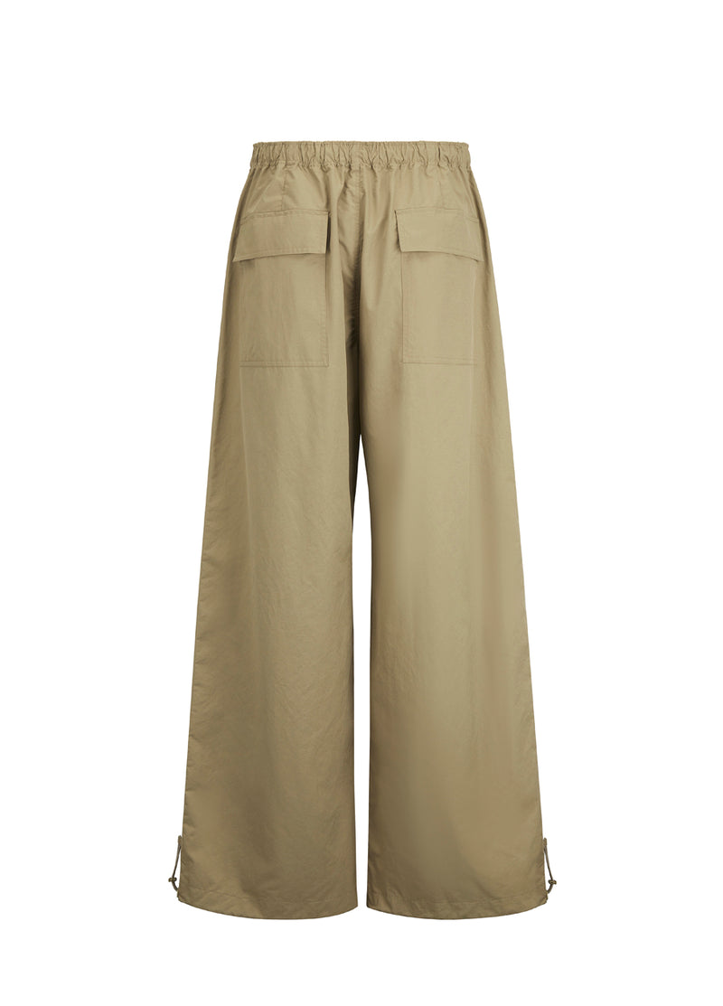 Pants / JNBY Elastic Waist Wide-Leg Pants